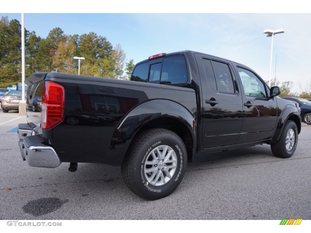 Super Black 2015 Nissan Frontier SV Crew Cab Exterior Photo #98820955