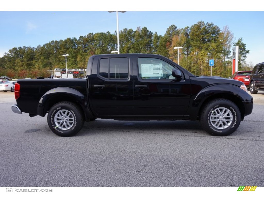 Super Black 2015 Nissan Frontier SV Crew Cab Exterior Photo #98820982