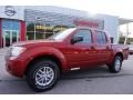 Lava Red 2015 Nissan Frontier SV Crew Cab