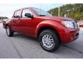 2015 Lava Red Nissan Frontier SV Crew Cab  photo #7