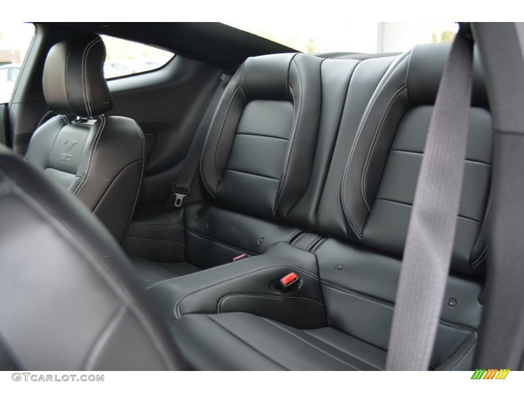 50 Years Raven Black Interior 2015 Ford Mustang GT Premium Coupe Photo #98822071