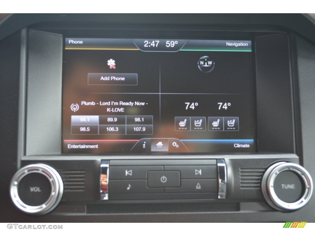 2015 Ford Mustang GT Premium Coupe Controls Photo #98822158