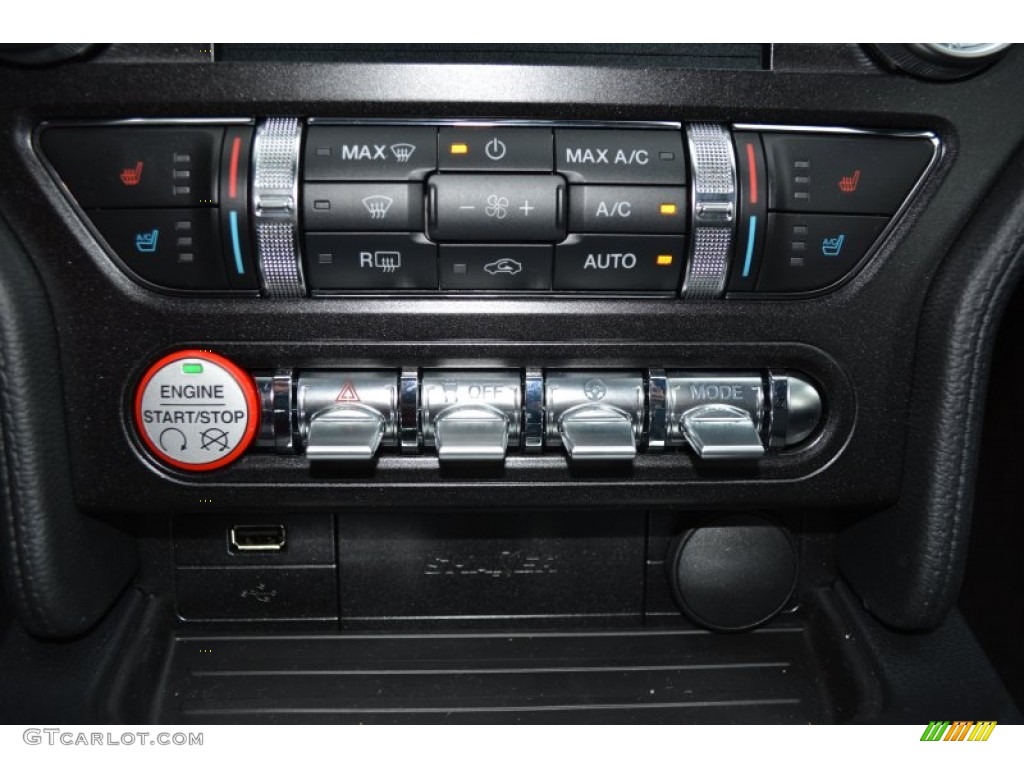 2015 Ford Mustang GT Premium Coupe Controls Photo #98822269
