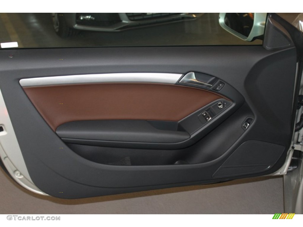 2015 A5 Premium quattro Coupe - Cuvee Silver Metallic / Chestnut Brown photo #10