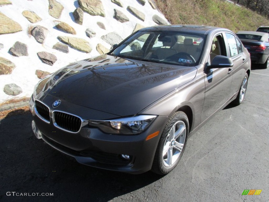 2015 3 Series 320i xDrive Sedan - Mojave Metallic / Venetian Beige photo #10