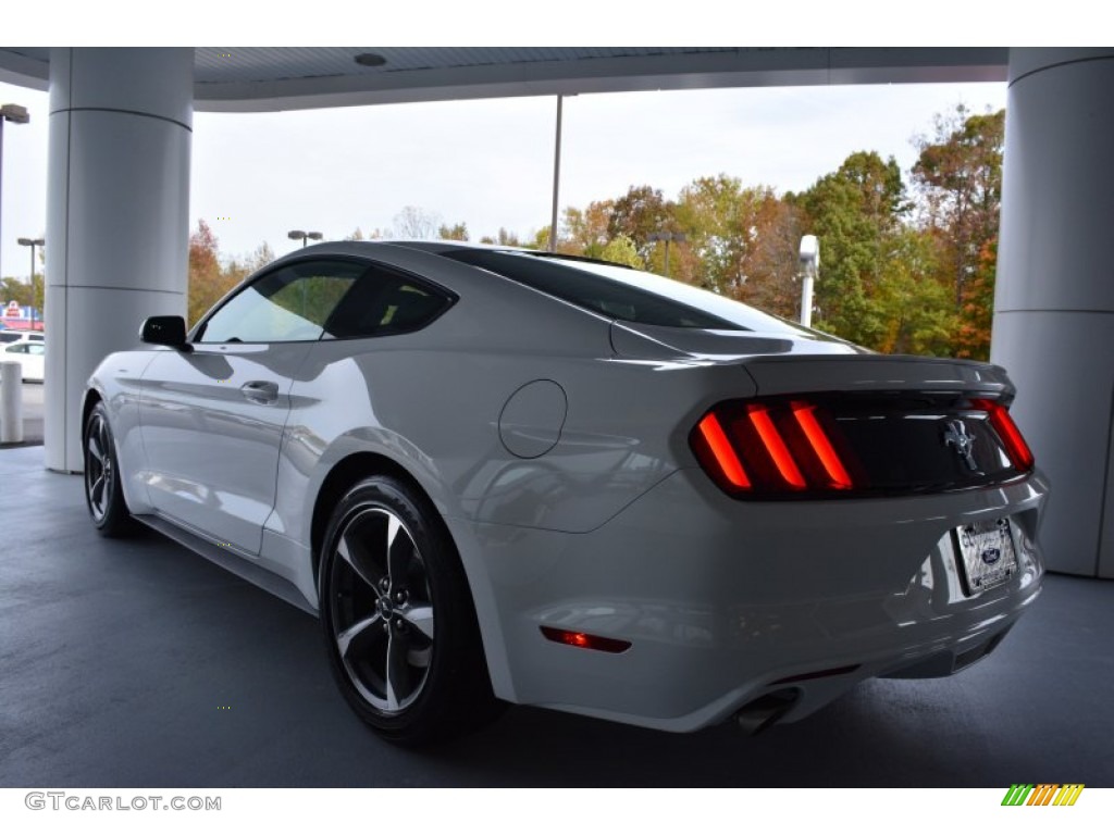 Oxford White 2015 Ford Mustang V6 Coupe Exterior Photo #98822923