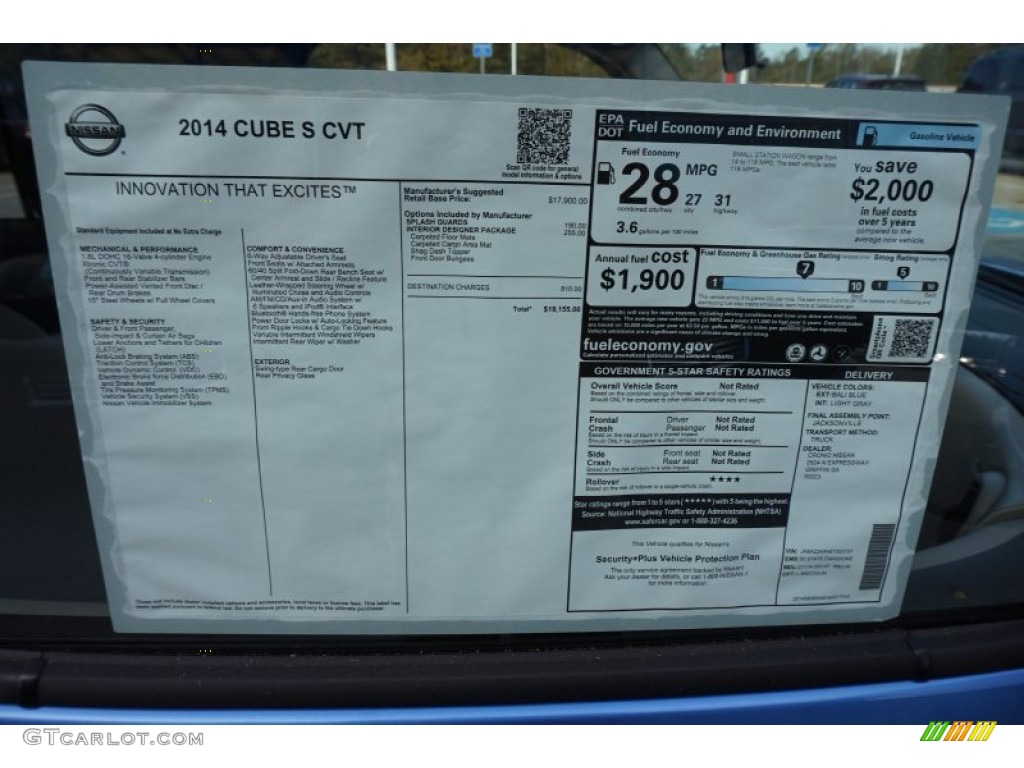 2014 Cube 1.8 S - Bali Blue / Light Gray photo #13