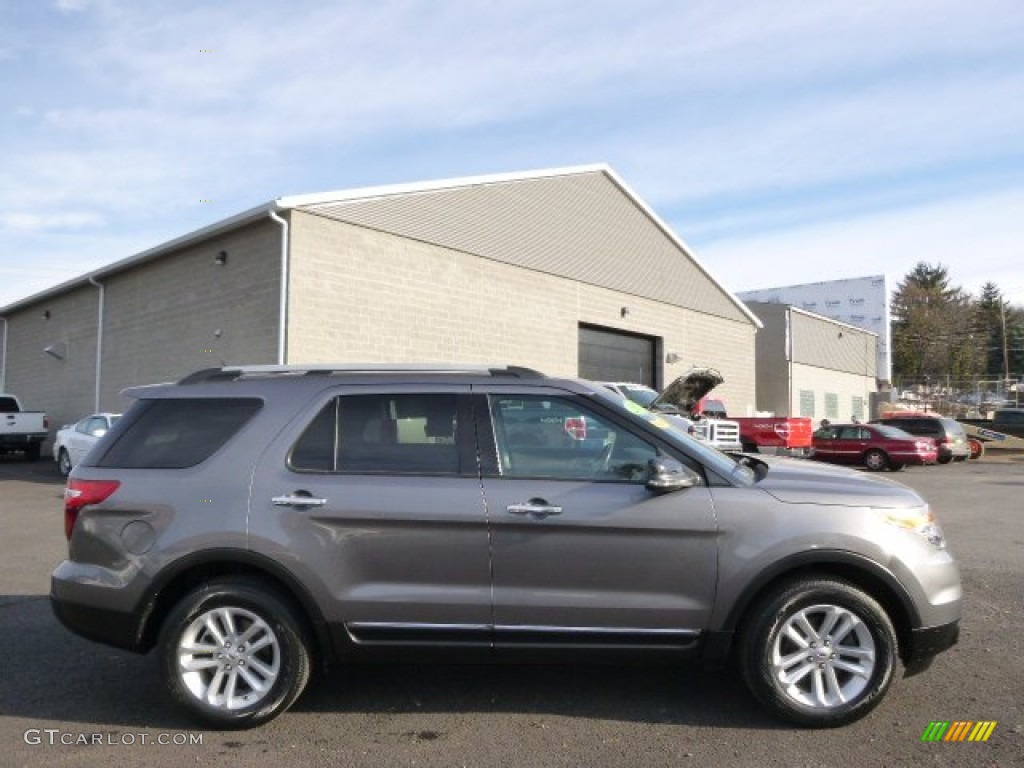 2012 Explorer XLT 4WD - Sterling Gray Metallic / Charcoal Black photo #4