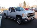 Silver Ice Metallic - Silverado 2500HD LT Extended Cab 4x4 Photo No. 6