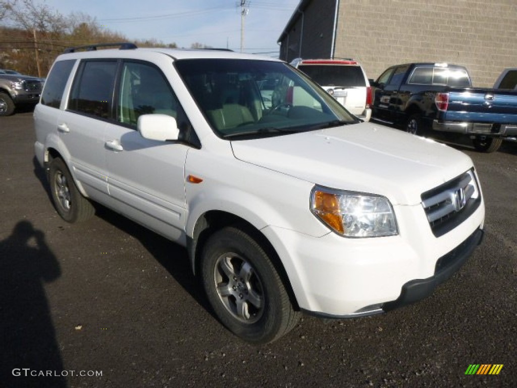 Taffeta White 2006 Honda Pilot EX-L 4WD Exterior Photo #98824654