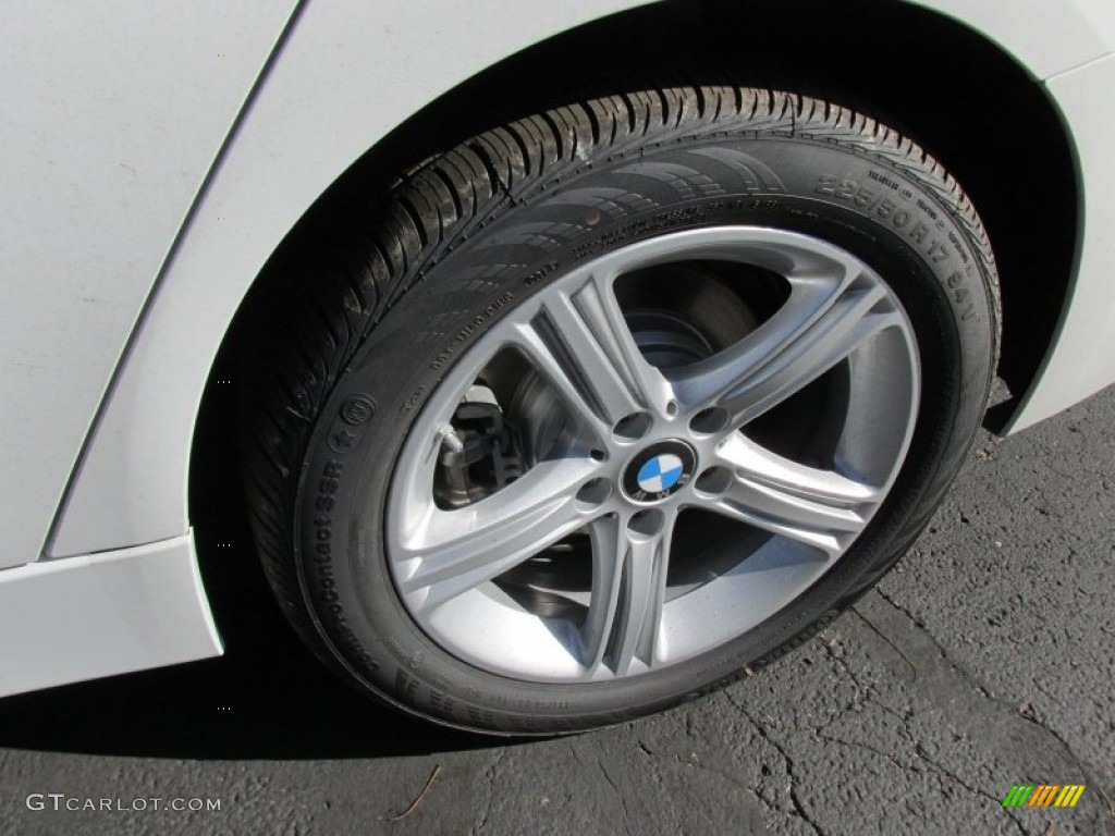 2015 3 Series 328i xDrive Sedan - Alpine White / Venetian Beige photo #4