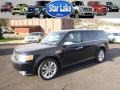 Dark Ink Blue Metallic 2009 Ford Flex Limited AWD