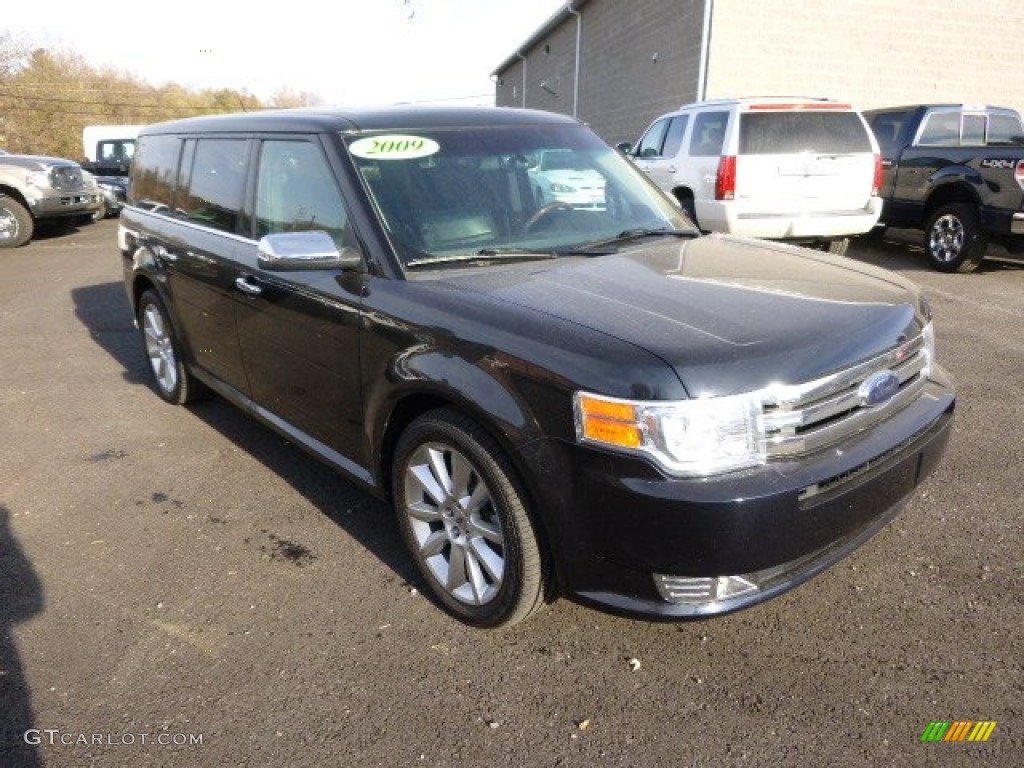 2009 Flex Limited AWD - Dark Ink Blue Metallic / Charcoal Black photo #3
