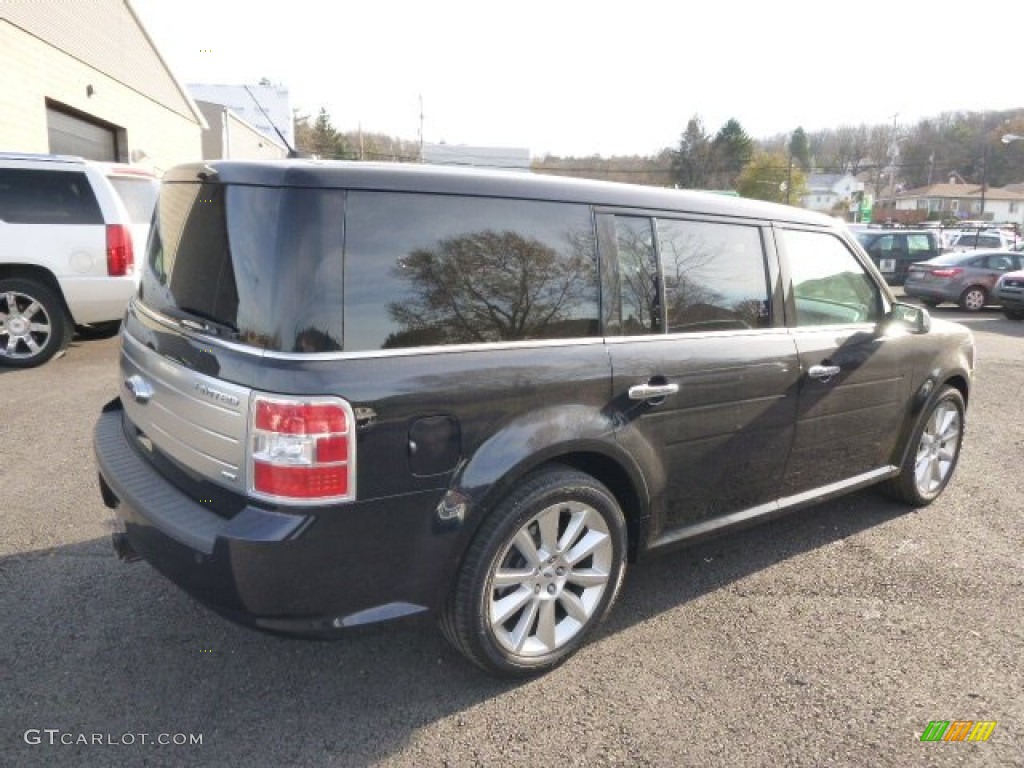 2009 Flex Limited AWD - Dark Ink Blue Metallic / Charcoal Black photo #5