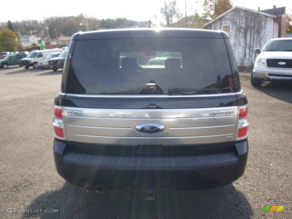 2009 Flex Limited AWD - Dark Ink Blue Metallic / Charcoal Black photo #6