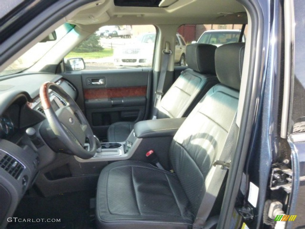 2009 Flex Limited AWD - Dark Ink Blue Metallic / Charcoal Black photo #10