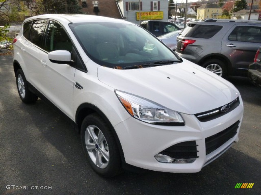 2015 Escape SE 4WD - White Platinum Metallic Tri-Coat / Medium Light Stone photo #3