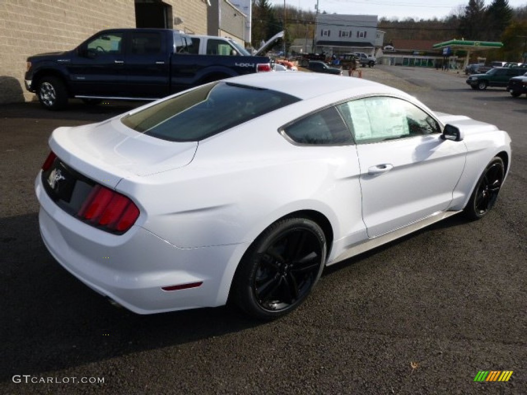 Oxford White 2015 Ford Mustang EcoBoost Coupe Exterior Photo #98828431