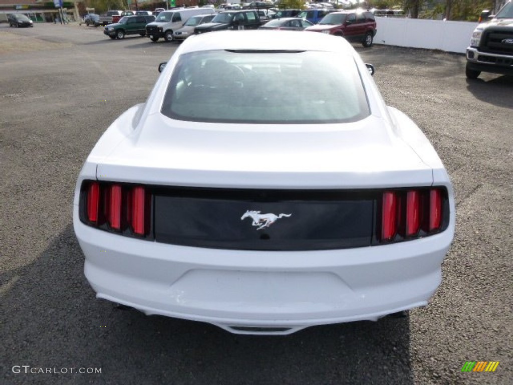 2015 Mustang EcoBoost Coupe - Oxford White / Ebony photo #6