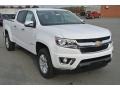 2015 Summit White Chevrolet Colorado LT Crew Cab 4WD  photo #1