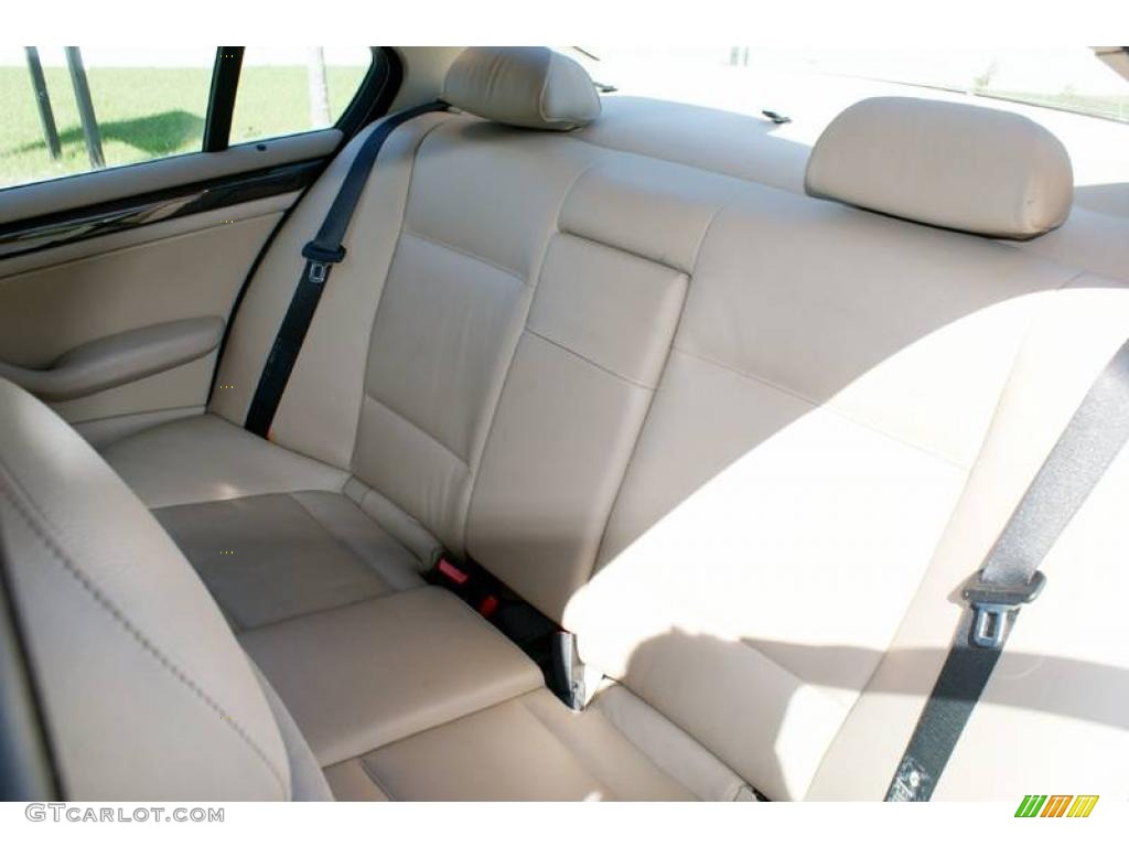 2002 3 Series 330xi Sedan - Steel Grey Metallic / Sand photo #17