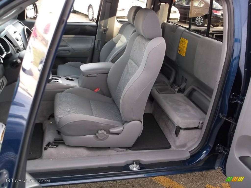 2006 Tacoma V6 TRD Access Cab 4x4 - Indigo Ink Pearl / Graphite Gray photo #12