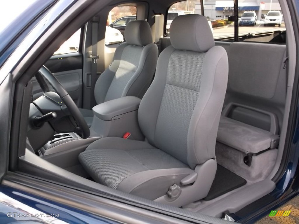 2006 Tacoma V6 TRD Access Cab 4x4 - Indigo Ink Pearl / Graphite Gray photo #14