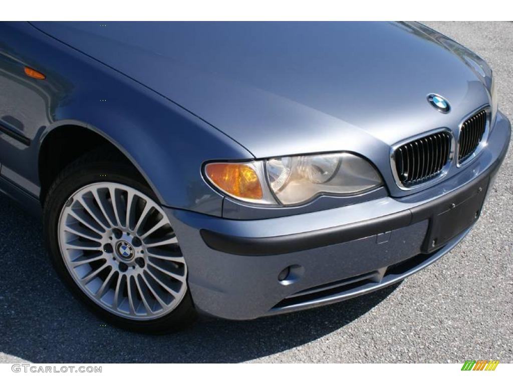 2002 3 Series 330xi Sedan - Steel Grey Metallic / Sand photo #22