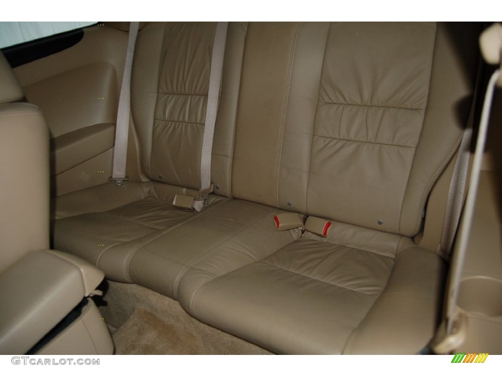 2006 Accord EX V6 Coupe - Desert Mist Metallic / Ivory photo #25