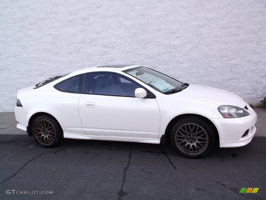 2006 RSX Type S Sports Coupe - Premium White Pearl / Titanium photo #2