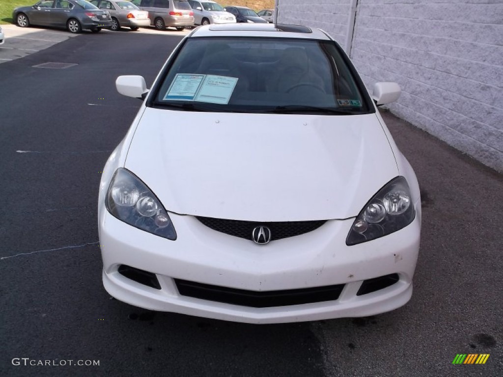 2006 RSX Type S Sports Coupe - Premium White Pearl / Titanium photo #4