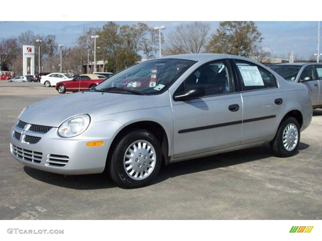 Bright Silver Metallic Dodge Neon