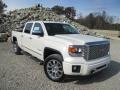 White Diamond Tricoat 2015 GMC Sierra 1500 Denali Crew Cab 4x4 Exterior