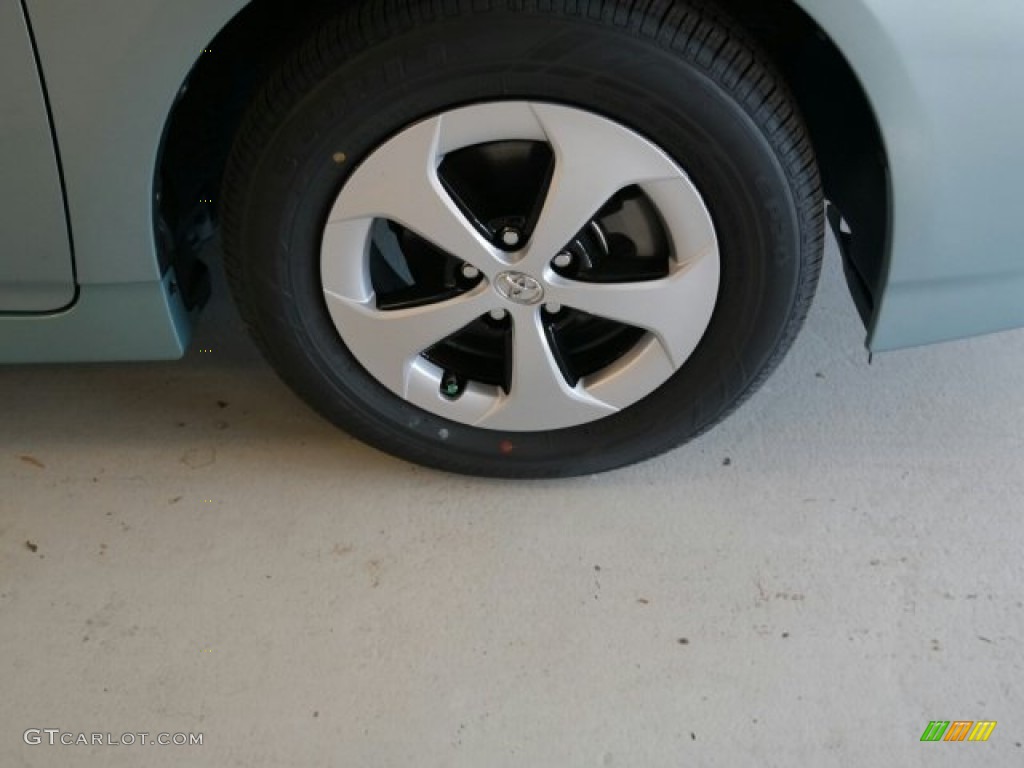 2015 Prius Three Hybrid - Sea Glass Pearl / Dark Gray photo #3