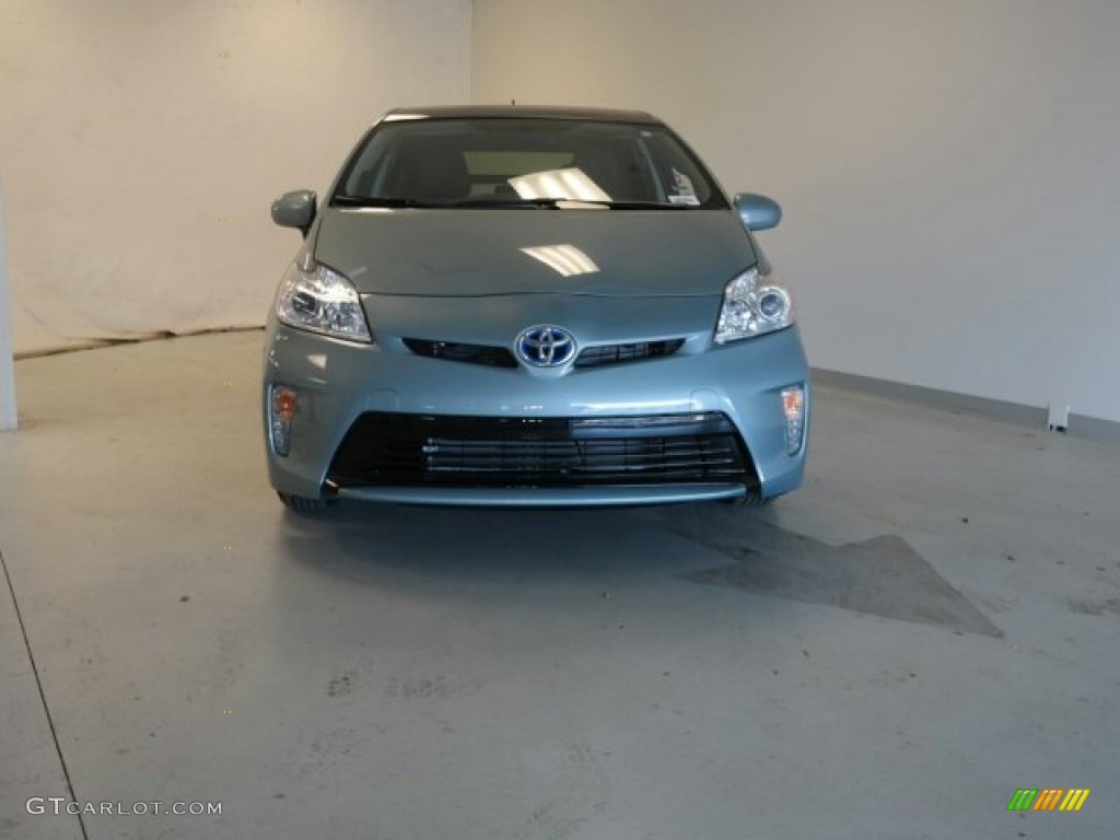 2015 Prius Three Hybrid - Sea Glass Pearl / Dark Gray photo #5
