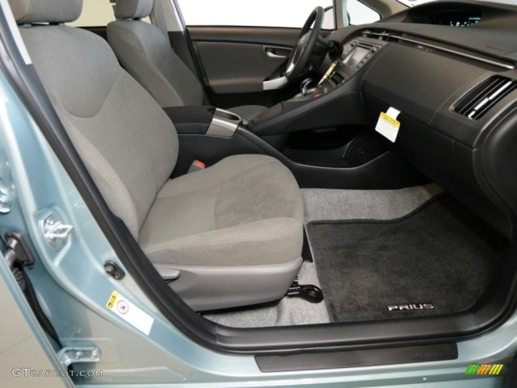 2015 Prius Three Hybrid - Sea Glass Pearl / Dark Gray photo #9