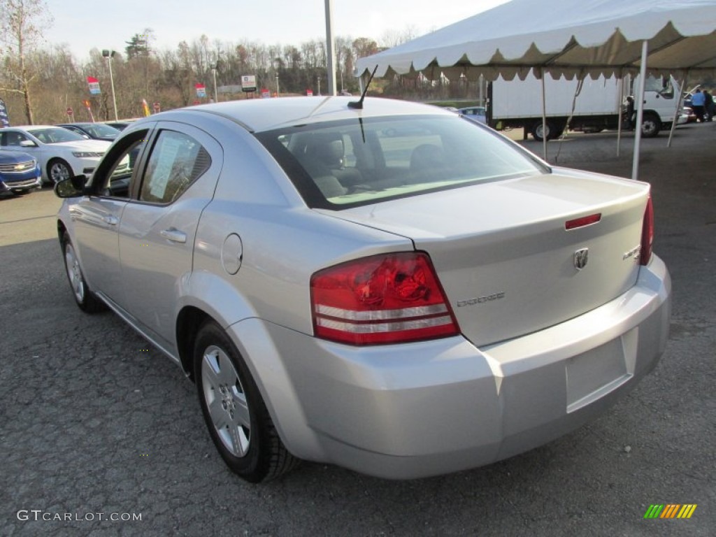 2010 Avenger SXT - Silver Steel Metallic / Dark Slate Gray photo #4