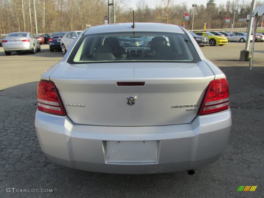 2010 Avenger SXT - Silver Steel Metallic / Dark Slate Gray photo #5