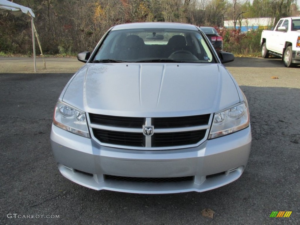 2010 Avenger SXT - Silver Steel Metallic / Dark Slate Gray photo #12