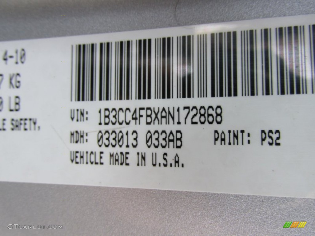 2010 Avenger SXT - Silver Steel Metallic / Dark Slate Gray photo #39