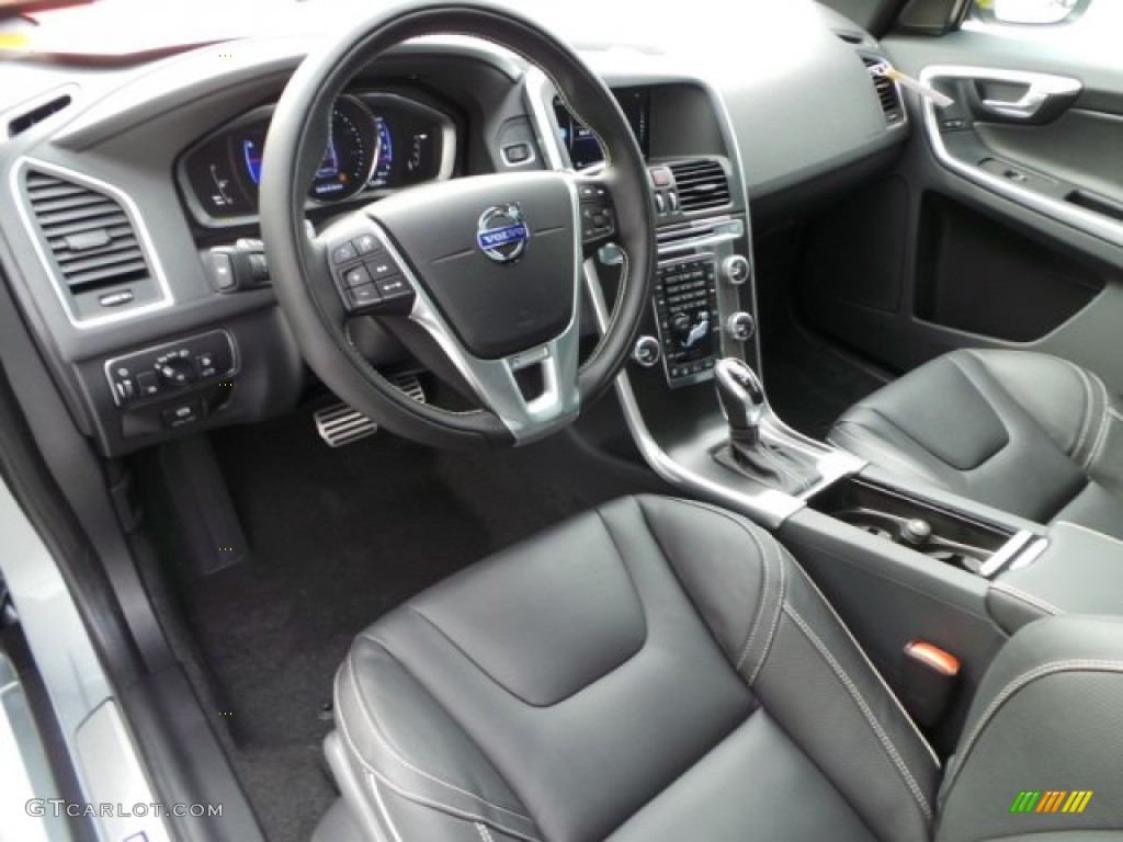 R-Design Off Black Interior 2015 Volvo XC60 T6 AWD R-Design Photo #98842876