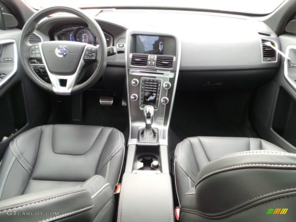 R-Design Off Black Interior 2015 Volvo XC60 T6 AWD R-Design Photo #98843230
