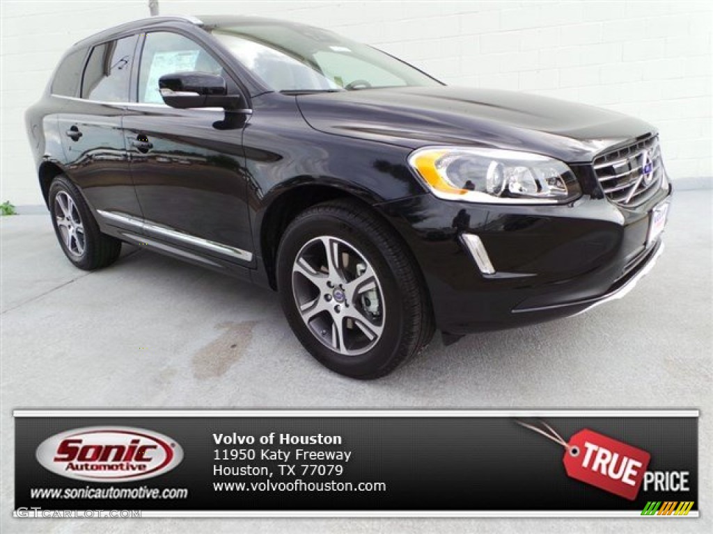 2015 XC60 T6 Drive-E - Black Sapphire Metallic / Soft Beige photo #1