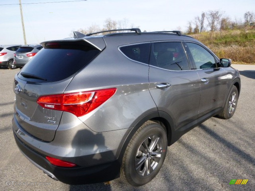 Mineral Gray 2015 Hyundai Santa Fe Sport 2.4 AWD Exterior Photo #98844592