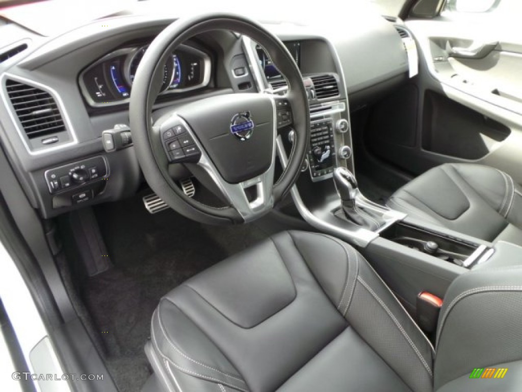 R-Design Off Black Interior 2015 Volvo XC60 T6 AWD R-Design Photo #98844598