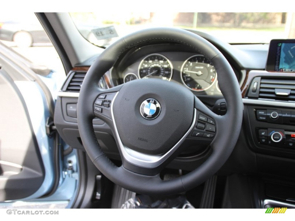 2014 3 Series 328i xDrive Sedan - Liquid Blue Metallic / Black photo #19