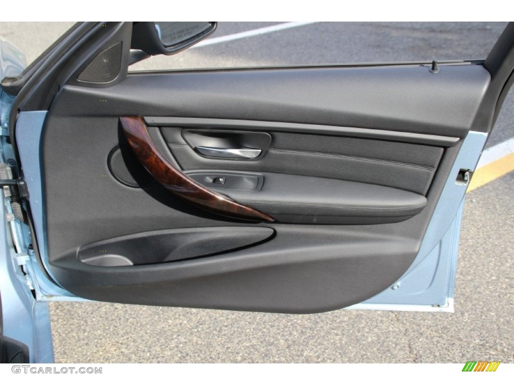 2014 3 Series 328i xDrive Sedan - Liquid Blue Metallic / Black photo #27