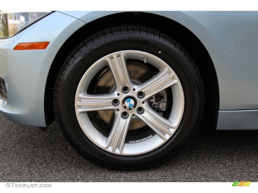 2014 3 Series 328i xDrive Sedan - Liquid Blue Metallic / Black photo #33
