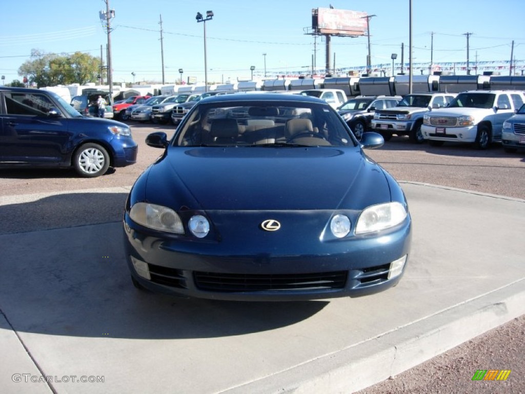 Midnight Indigo Blue Metallic 1995 Lexus SC 300 Exterior Photo #98845897