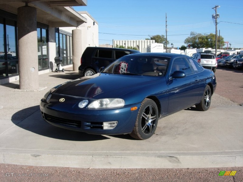 Midnight Indigo Blue Metallic 1995 Lexus SC 300 Exterior Photo #98846083